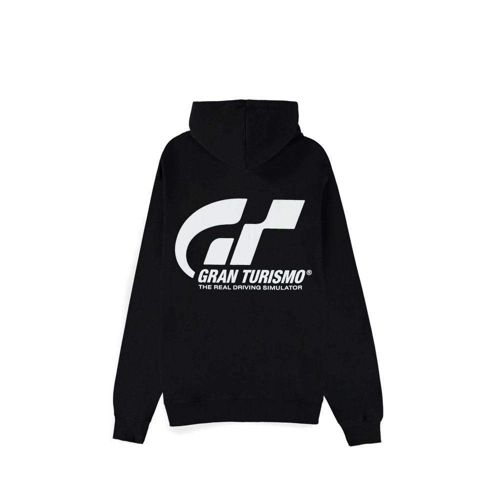 Gran Turismo - Logo Veste zip Ã  capuche - Noir